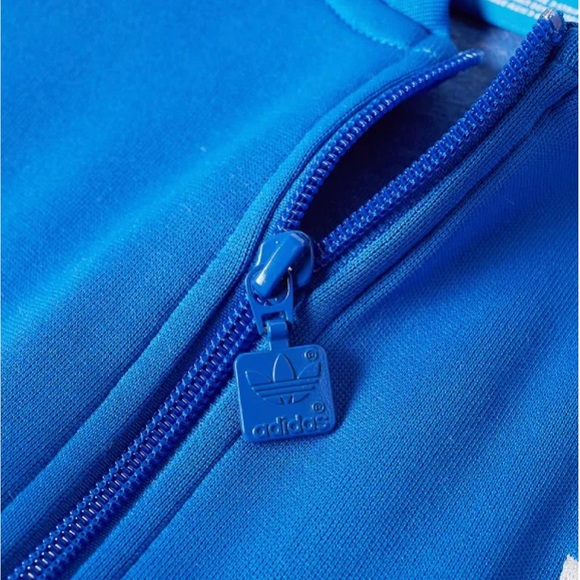 Adidas Superstar Track Top Royal Blue Size L Brand New - Picture 3 of 5